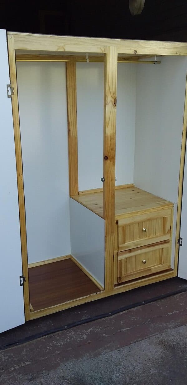How I Made This Pallet Wardrobe Pallet Cabinets & Wardrobes How I Made This Pallet Wardrobe Pallet Cabinets & Wardrobes