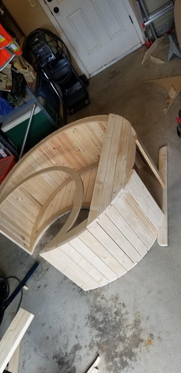 Pallet Crescent Moon Cradle Pallet Beds, Pallet Headboards & Frames Pallet Crescent Moon Cradle Pallet Beds, Pallet Headboards & Frames