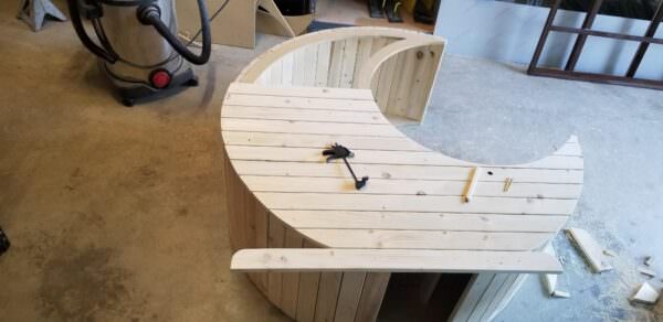 Pallet Crescent Moon Cradle Pallet Beds, Pallet Headboards & Frames Pallet Crescent Moon Cradle Pallet Beds, Pallet Headboards & Frames