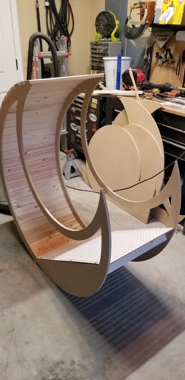 Pallet Crescent Moon Cradle Pallet Beds, Pallet Headboards & Frames Pallet Crescent Moon Cradle Pallet Beds, Pallet Headboards & Frames