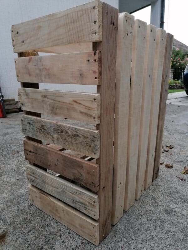 How I Made An Outdoor Shoe Rack From Pallets Pallet Boxes & Chests Pallet Shelves & Pallet Coat Hangers How I Made An Outdoor Shoe Rack From Pallets Pallet Boxes & Chests Pallet Shelves & Pallet Coat Hangers