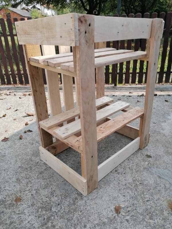 How I Made An Outdoor Shoe Rack From Pallets Pallet Boxes & Chests Pallet Shelves & Pallet Coat Hangers How I Made An Outdoor Shoe Rack From Pallets Pallet Boxes & Chests Pallet Shelves & Pallet Coat Hangers