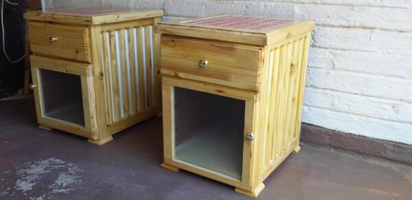 How I Made This Pallet Headboard & Nightstand Pallet Beds, Pallet Headboards & Frames How I Made This Pallet Headboard & Nightstand Pallet Beds, Pallet Headboards & Frames