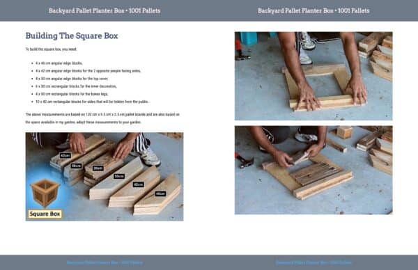 Backyard Pallet Planter Box English Tutorials Garden Backyard Pallet Planter Box English Tutorials Garden