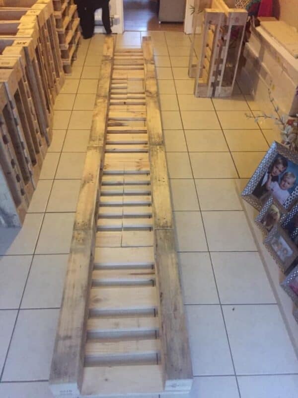 How I Made a Christmas Banquet Table From Pallets Pallet Projects How I Made a Christmas Banquet Table From Pallets Pallet Projects