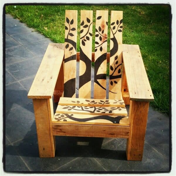 Re-pallet Beach Chair Pallet Benches, Pallet Chairs & Stools Re-pallet Beach Chair Pallet Benches, Pallet Chairs & Stools