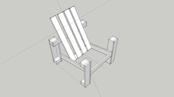 Re-pallet Beach Chair Pallet Benches, Pallet Chairs & Stools Re-pallet Beach Chair Pallet Benches, Pallet Chairs & Stools