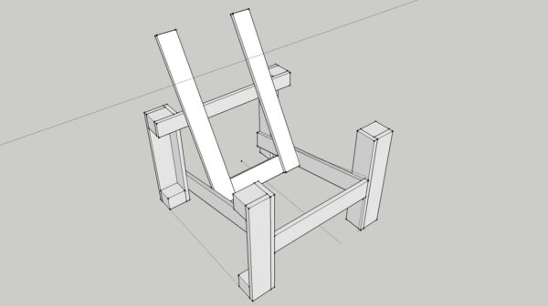 Re-pallet Beach Chair Pallet Benches, Pallet Chairs & Stools Re-pallet Beach Chair Pallet Benches, Pallet Chairs & Stools