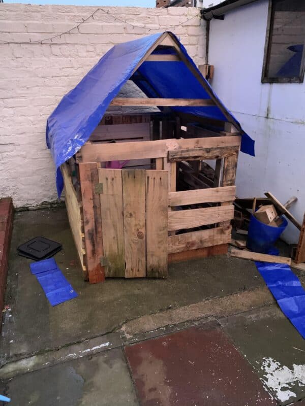My Kids Pallet Playhouse Pallet Sheds, Cabins, Huts & Playhouses My Kids Pallet Playhouse Pallet Sheds, Cabins, Huts & Playhouses