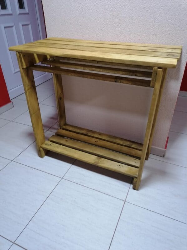 Multi-purpose Pallet High Table For Living Room Pallet Desks & Pallet Tables Multi-purpose Pallet High Table For Living Room Pallet Desks & Pallet Tables