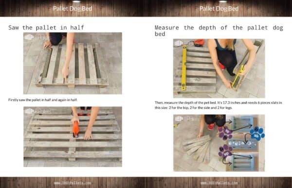 One Pallet Dog Bed English Tutorials Furniture One Pallet Dog Bed English Tutorials Furniture