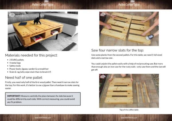 Pallet Coffee Table English Tutorials Furniture Pallet Coffee Table English Tutorials Furniture