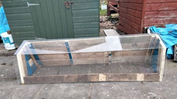 How I Made This Cold Frame From Pallet Wood & Discarded “Ikea” Glazed Doors Garden How I Made This Cold Frame From Pallet Wood & Discarded “Ikea” Glazed Doors Garden