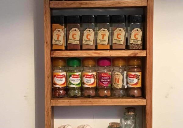 2-drawer Pallet Spice Rack