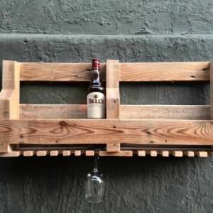 1001pallets.com-6-bottle-wine-rack-and-glass-holder