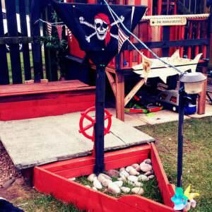 1001pallets.com-pirate-ship-sand-pit