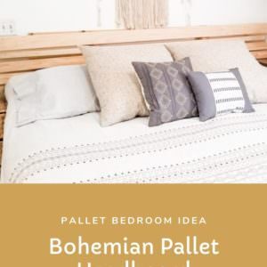 Bohemian-pallet-headboard