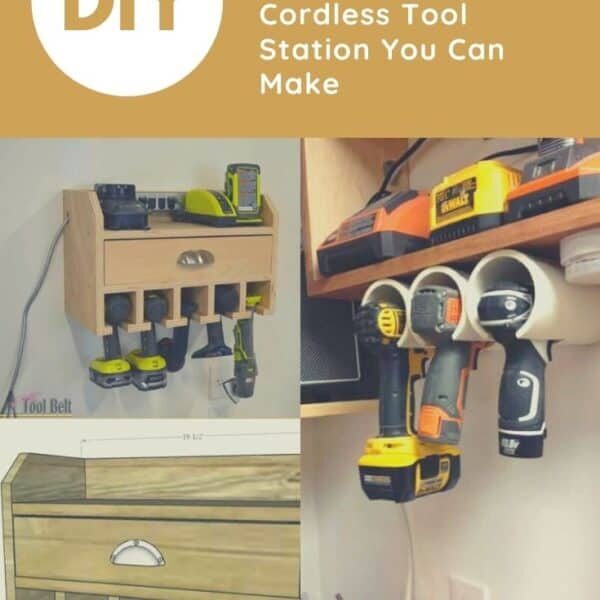 Diy: Brilliant Cordless Tool Station You Can Make