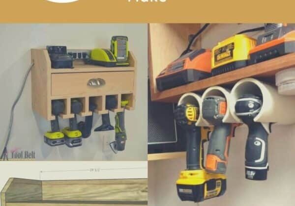 Diy: Brilliant Cordless Tool Station You Can Make