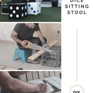 Diy - Pallet Dice Sitting Stool