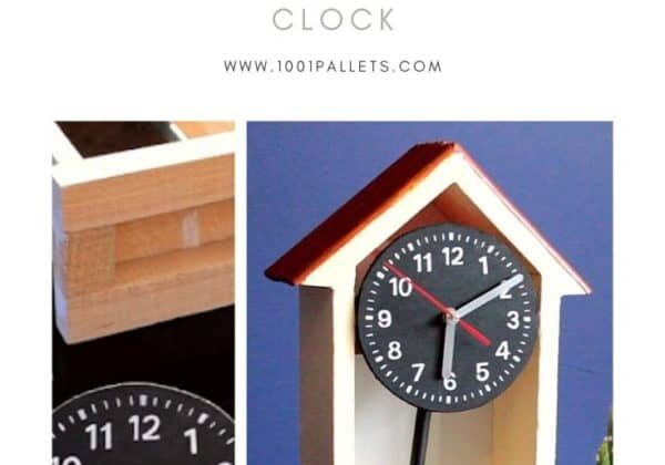 Diy - Pallet Pendulum Clock