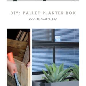 Pallet Planter Box