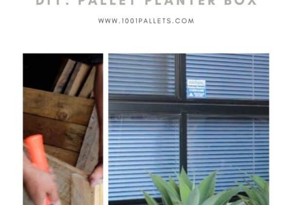 Pallet Planter Box