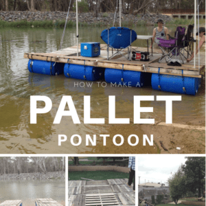 1001pallets.com-diy-portable-pontoon-using-old-pallets-and-old-blue-drums-01