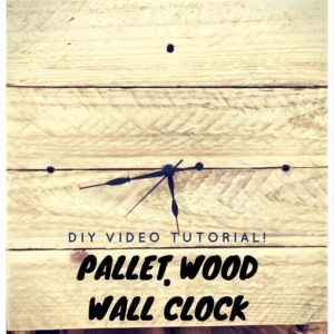 1001pallets.com-diy-video-tutorial-rustic-pallet-wood-wall-clock-02