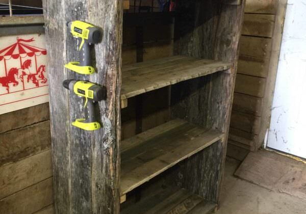 Make these shelves to get organized on a budget, and still have good-looking shelving that'll last a long time!