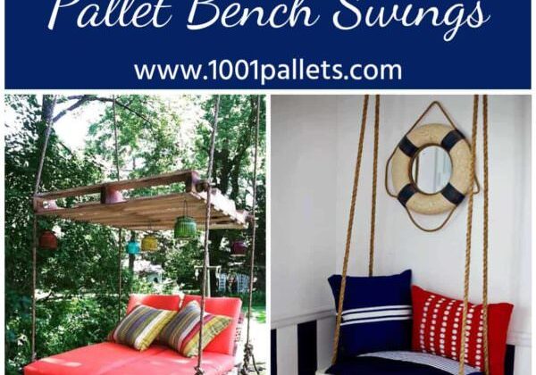 Easy DIY Tutorial: Build & Install One Pallet Bench Swings
