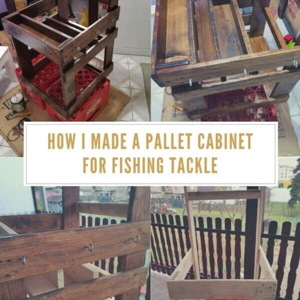 How I Made a Pallet Cabinet For Fishing Tackle