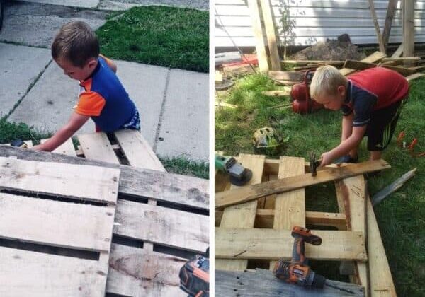 How I Made a Pallet Pool During The Covid-19 Pandemic