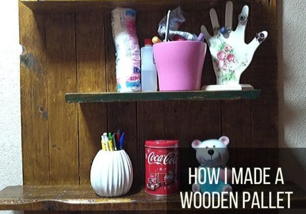 How I Made a Wooden Pallet Shelf from a Single Pallet