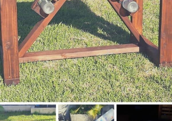 How I Made This Pallet Pub Table- The Wine A Little