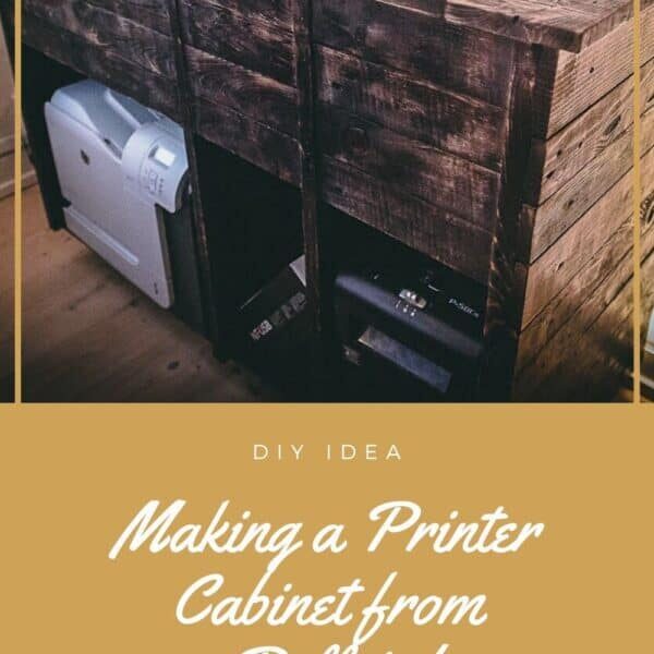 Making a Printer Cabinet from Pallets!