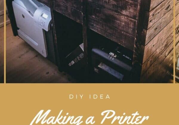 Making a Printer Cabinet from Pallets!