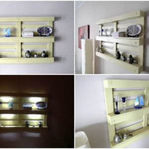 Pallet bookcase 1