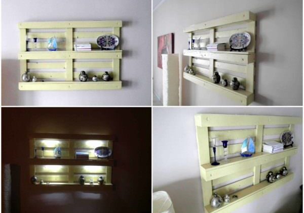Pallet bookcase 1