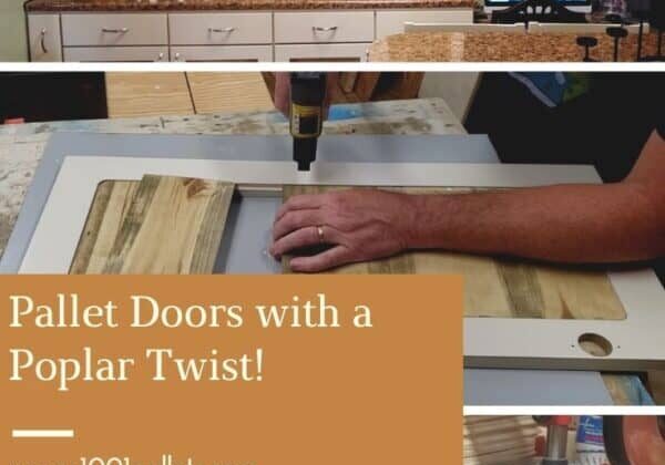 Pallet Doors with a Poplar Twist!