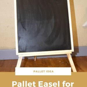 Pallet-easel