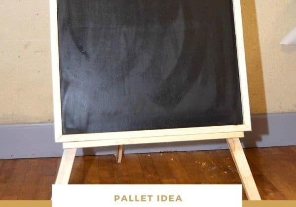 Pallet-easel