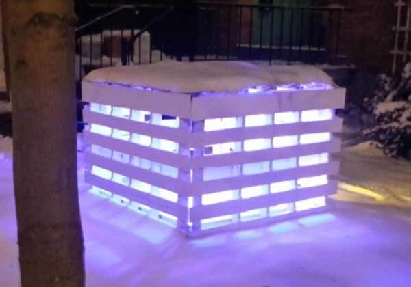 pallet-snow