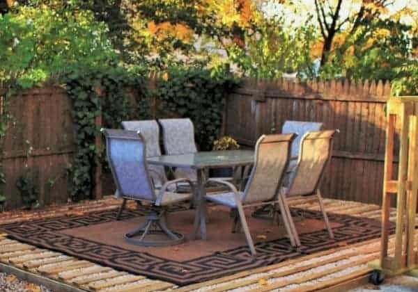 Raised Pallet Garden Planter