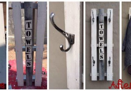 1001pallets.com-towel-rack-for-pool-area
