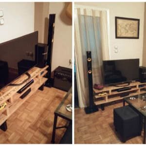 Pallet TV Stand 1