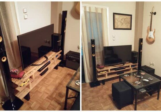 Pallet TV Stand 1