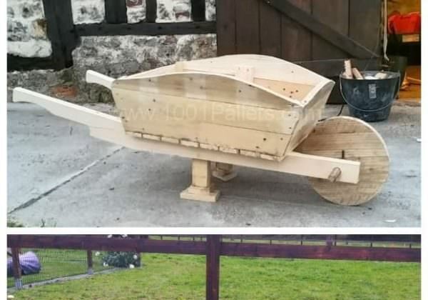 pallet wheelbarrow