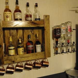 1001pallets.com-pallet-drinks-shelf-for-home-bar