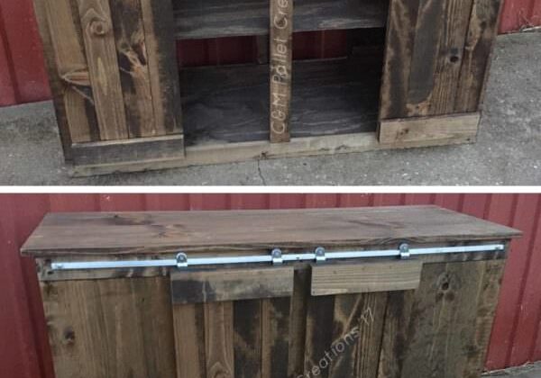 1001pallets.com-sliding-door-tv-stand